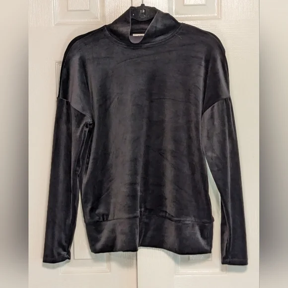 Cable & Gauge Black Jogger Velour Set - Picture 3 of 12